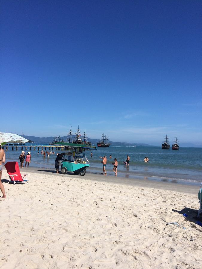 Lindo Apto, 50Metros Do Mar, Ideal Para Familias Florianópolis Kültér fotó
