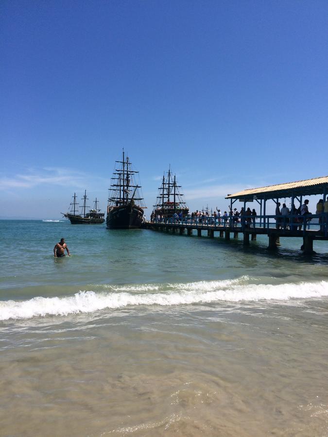 Lindo Apto, 50Metros Do Mar, Ideal Para Familias Florianópolis Kültér fotó