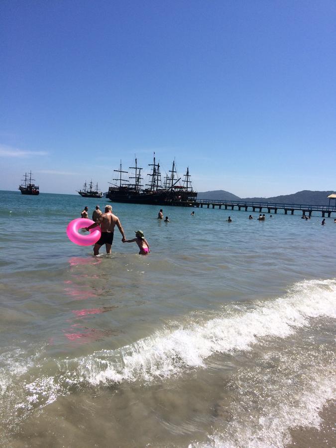 Lindo Apto, 50Metros Do Mar, Ideal Para Familias Florianópolis Kültér fotó