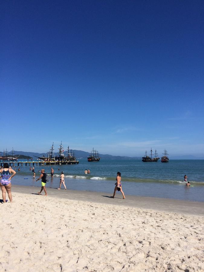 Lindo Apto, 50Metros Do Mar, Ideal Para Familias Florianópolis Kültér fotó
